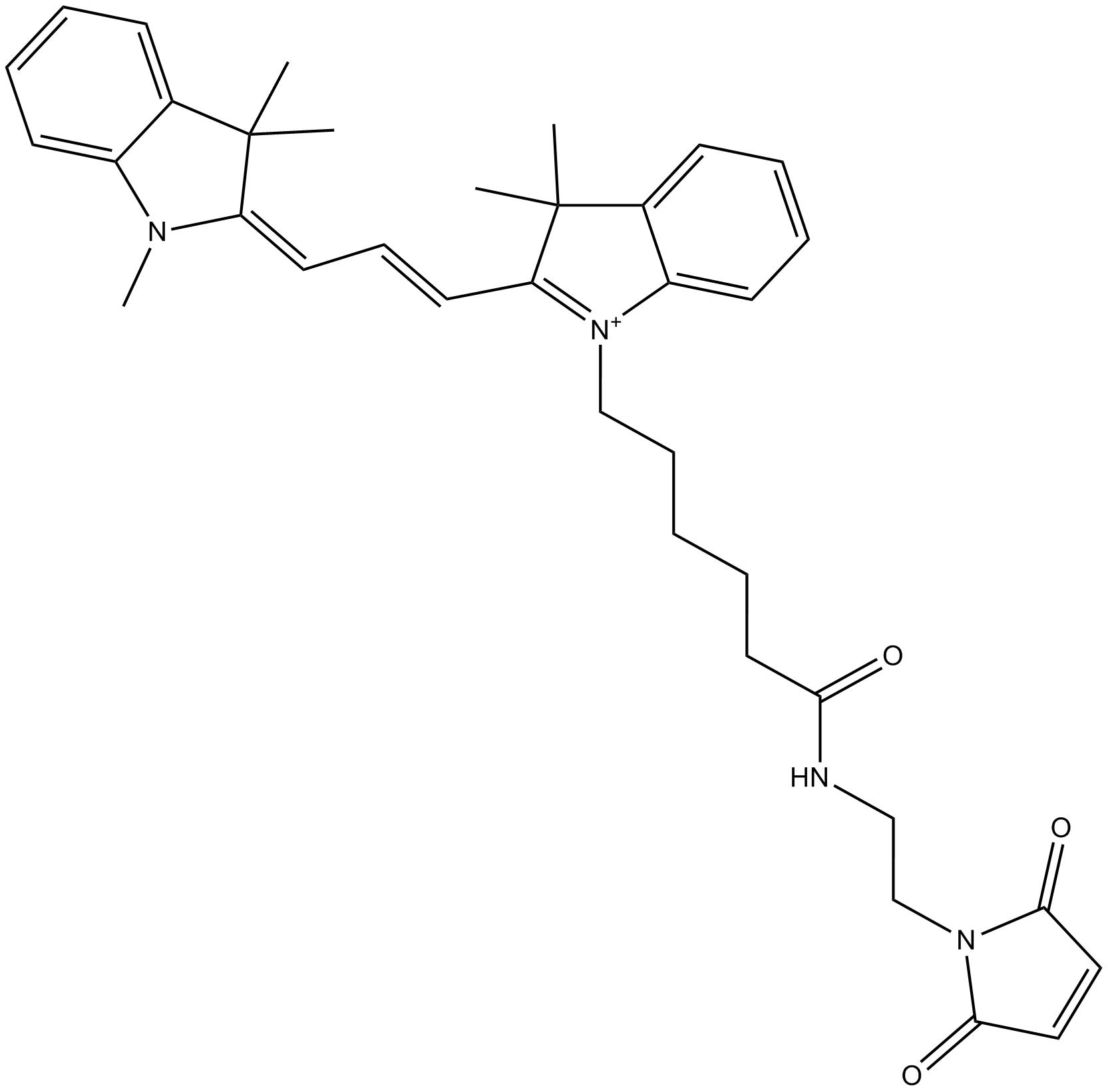 Cy3 maleimide (non-sulfonated)