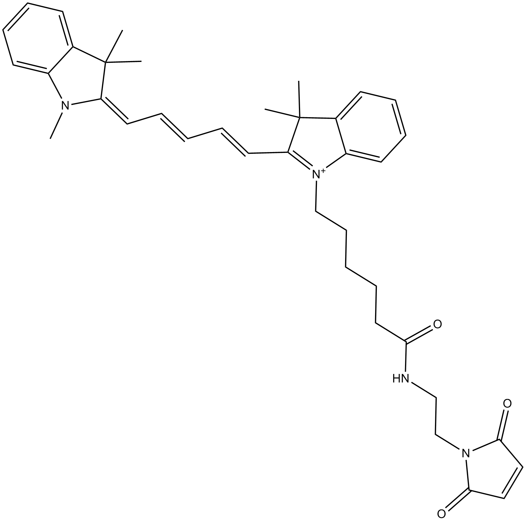 Cy5 maleimide (non-sulfonated)
