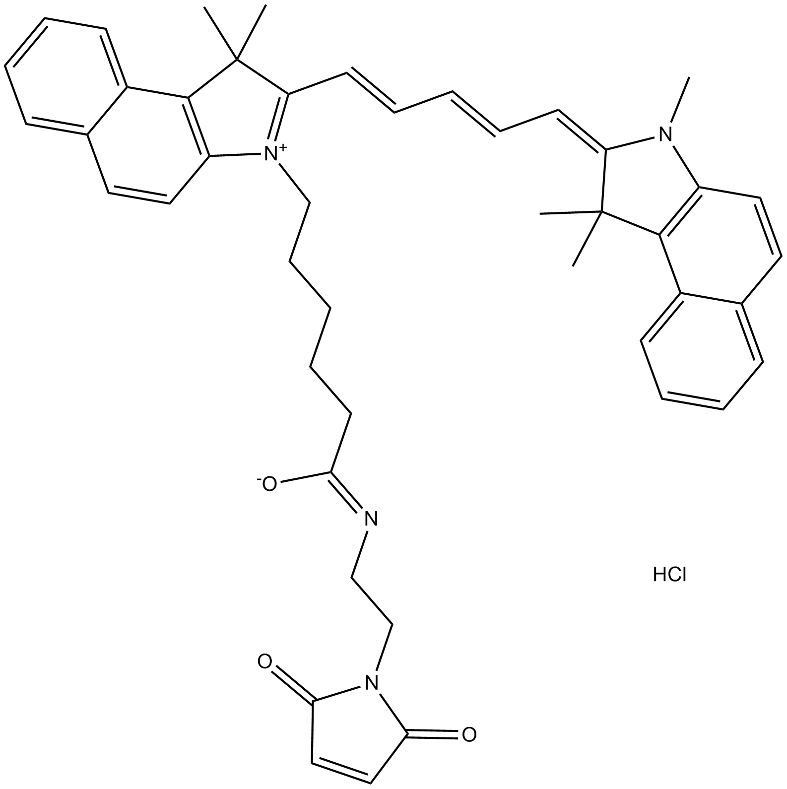 Cy5.5 maleimide (non-sulfonated)