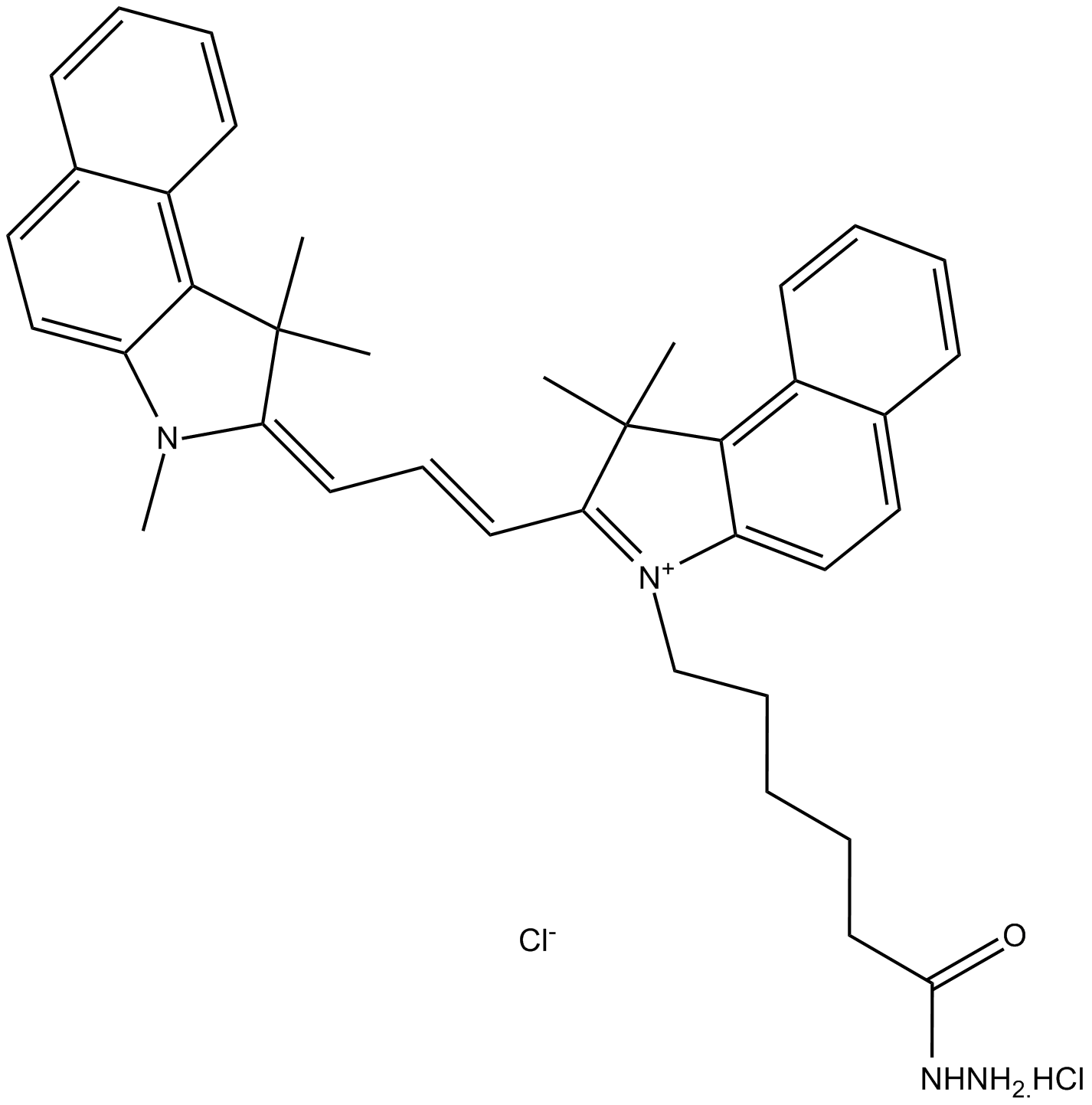 Cy3.5 hydrazide (non-sulfonated)
