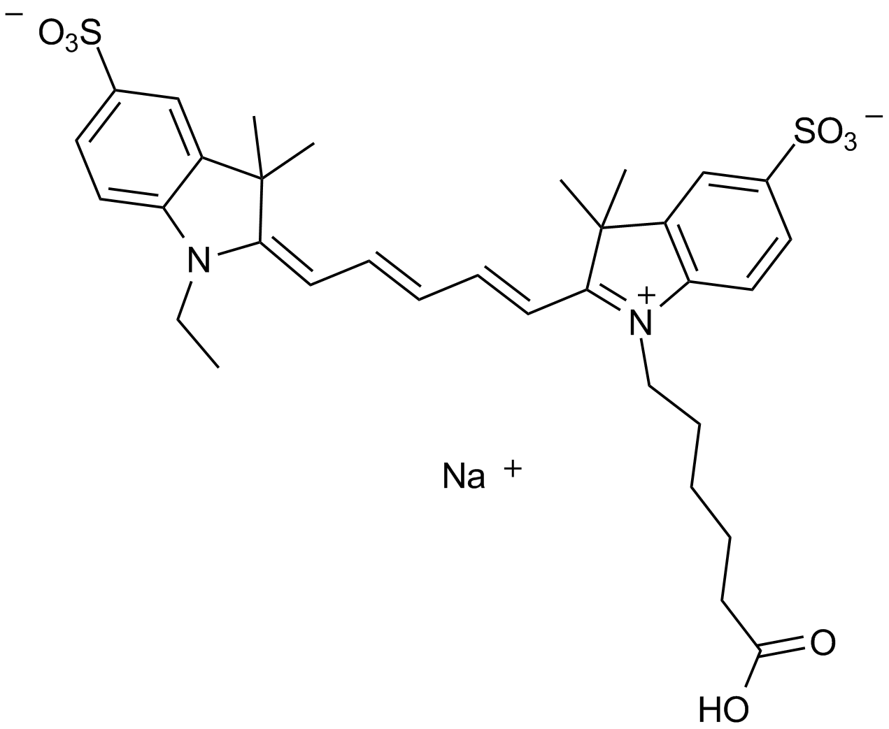 Cy5 carboxylic acid(Et)