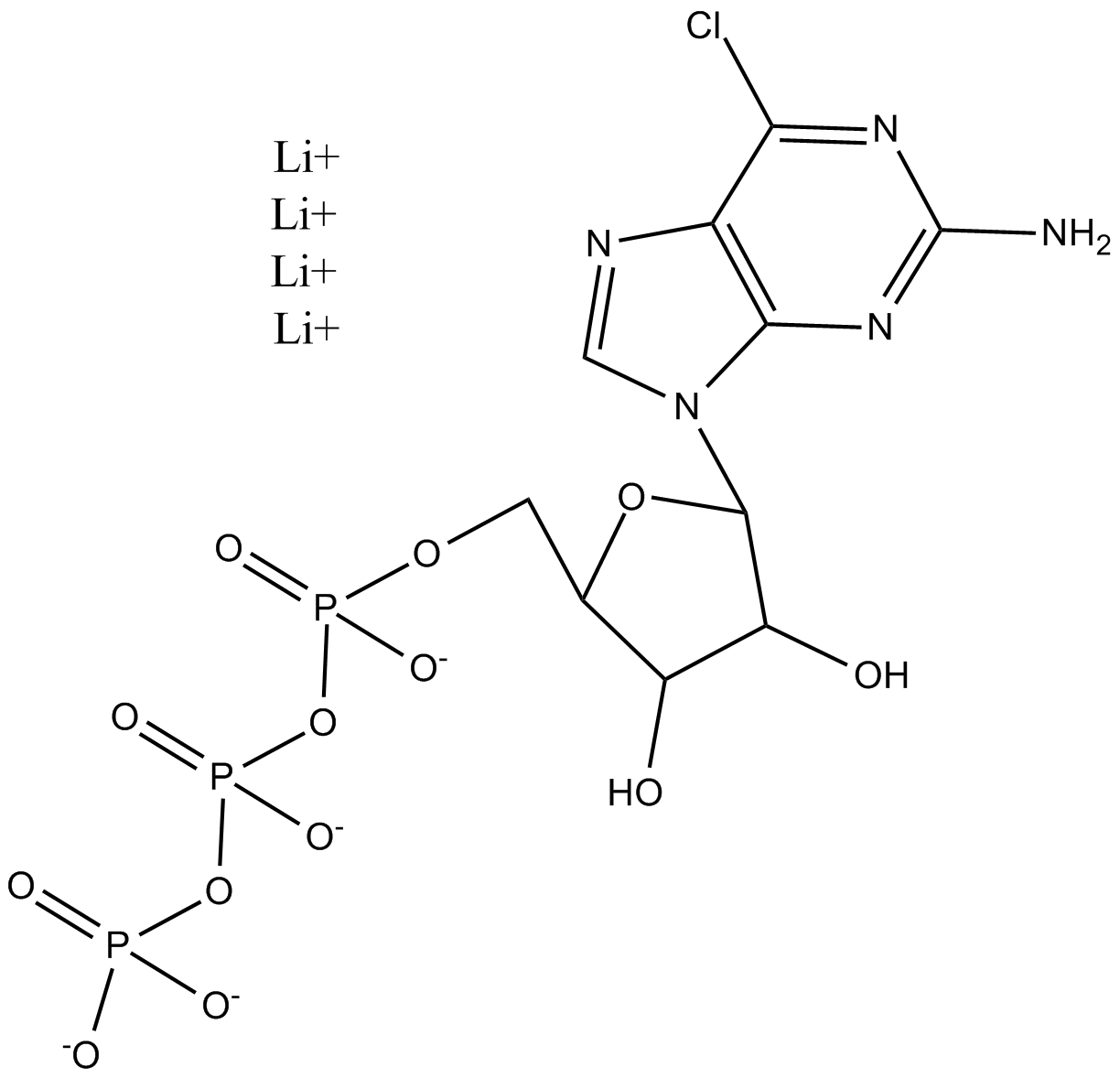 2-Amino-6-Cl-purine-rTP