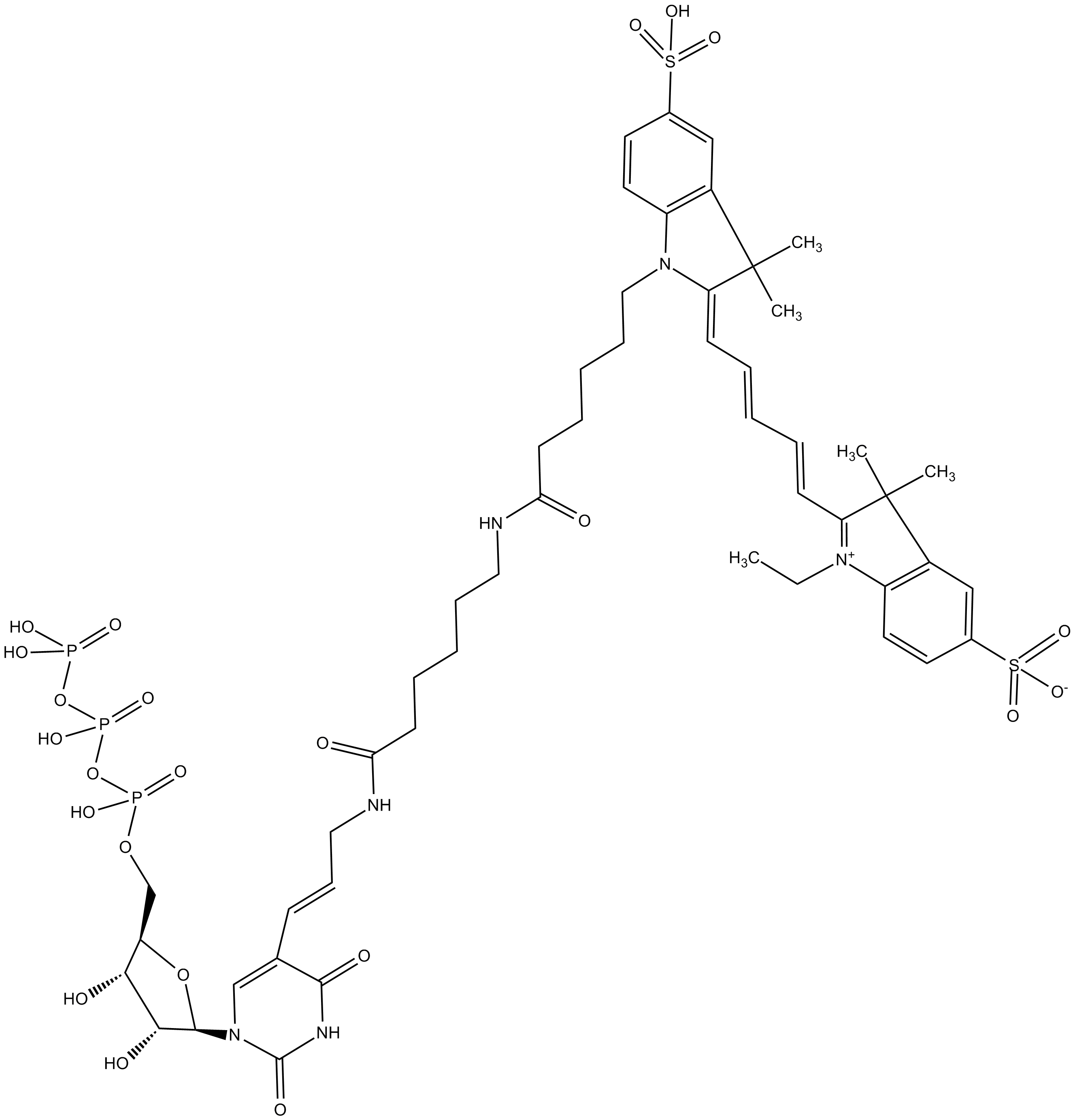 Aminoallyl-UTP-X - Cy5