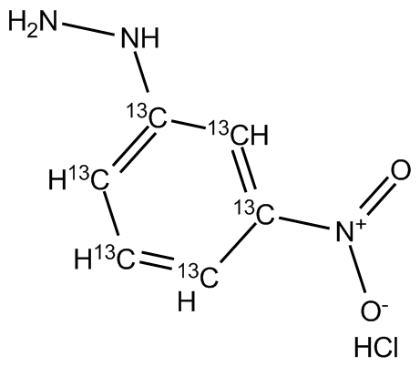 ¹³C6-3-Nitrophenylhydrazine (hydrochloride)