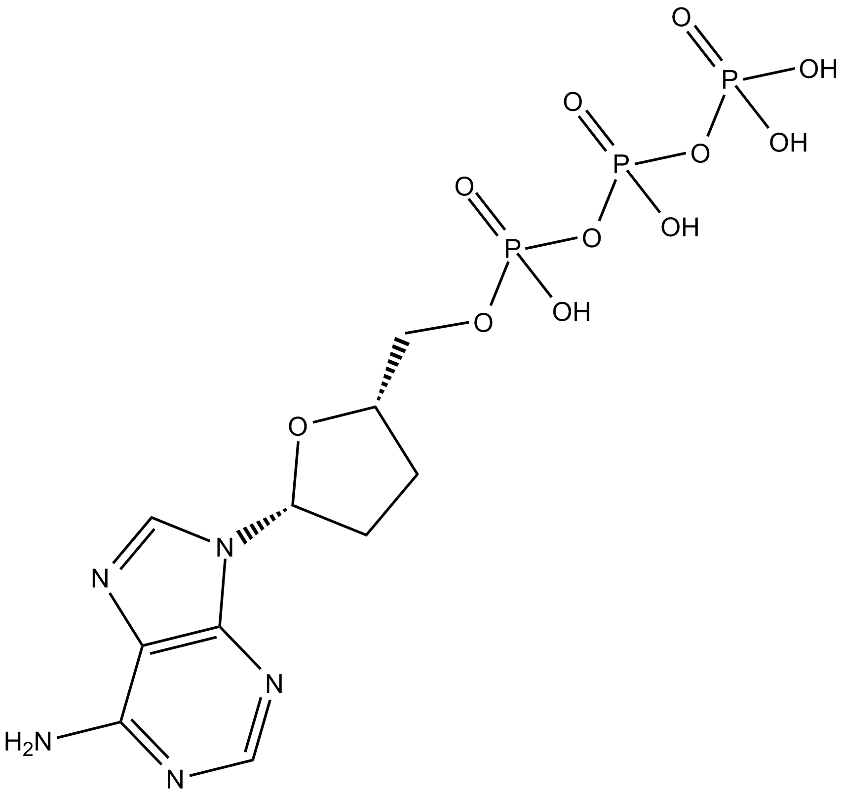 2',3'-Dideoxyadenosine 5'-triphosphate